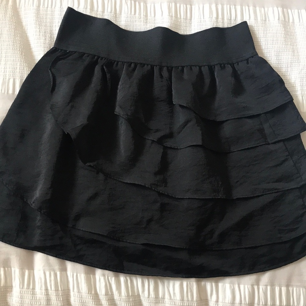 Black skirt w/ ruffles